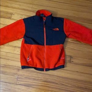 Boys north face fleece jacket